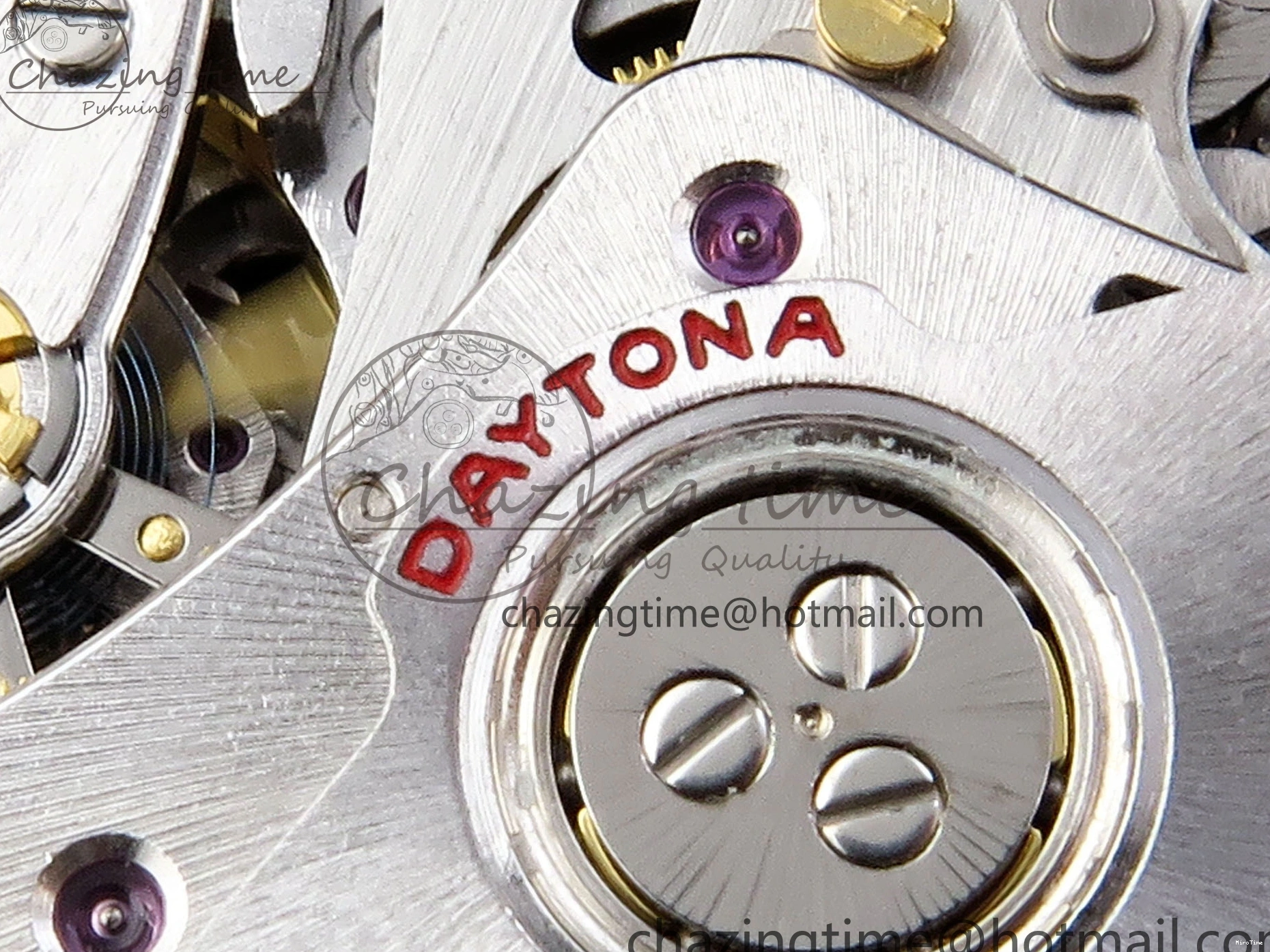 MiroTime 0103 DAYTONA 116518 APSF 1:1 BEST EDITION BLACK DIAL ON OYSTERFLEX RUBBER STRAP SH RelaxedFit 1782